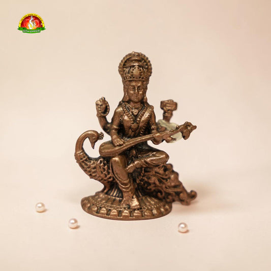 Panchaloha Sarasvathi Idol – 4.5 cm | 45gm