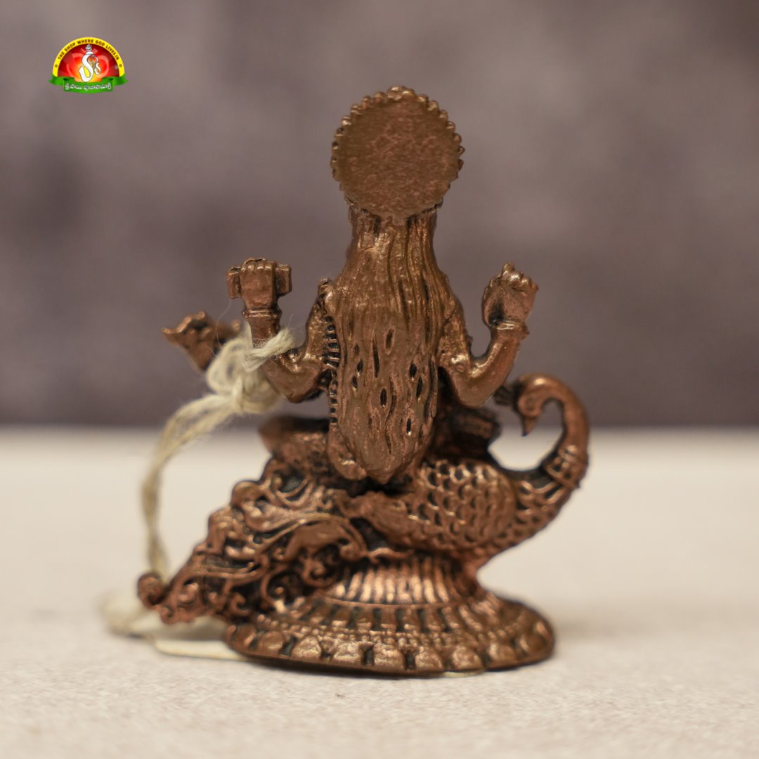 Panchaloha Sarasvathi Idol – 4.5 cm | 45gm