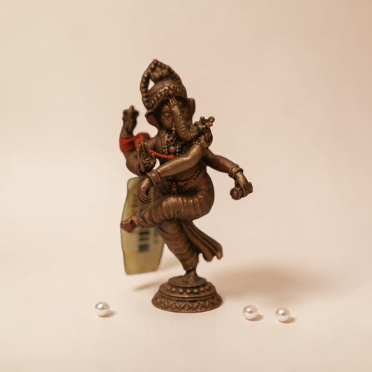 Authentic Panchaloha Ganapathi Idol for Home Temple & Spiritual Décor