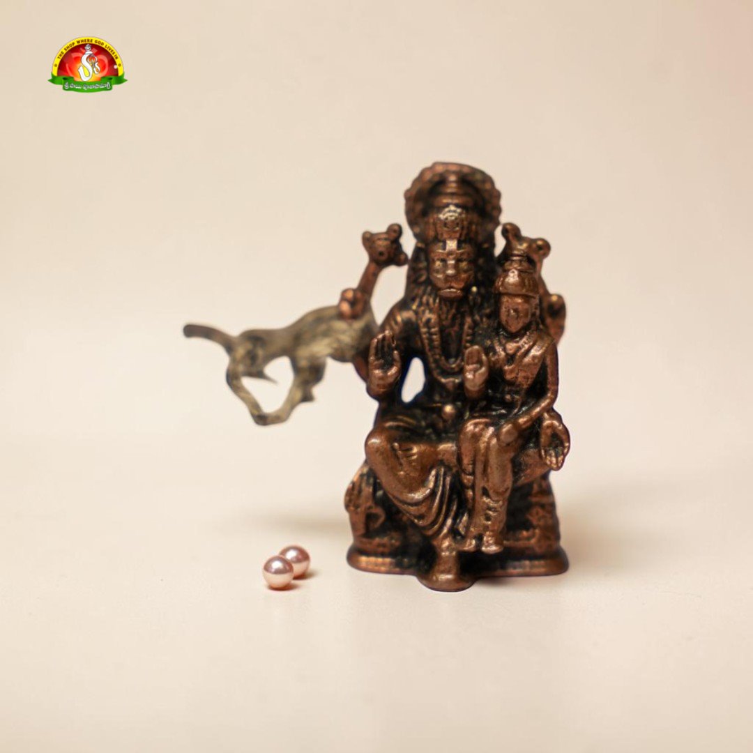 Panchaloha Lakshmi Narasimha Swamy Idol – Sacred Narasimha Murti for Pooja