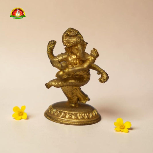 Panchaloha Ganesh Idol – 3cm | 16gm