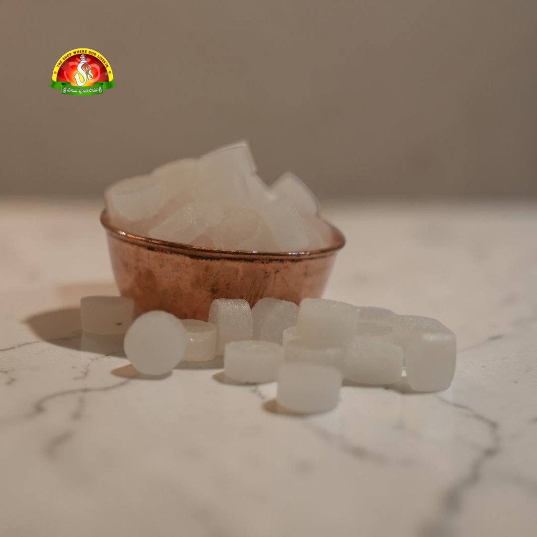 Pure Karpuram (Camphor) for Aarti & Pooja – Clean Burning & Strong Aroma