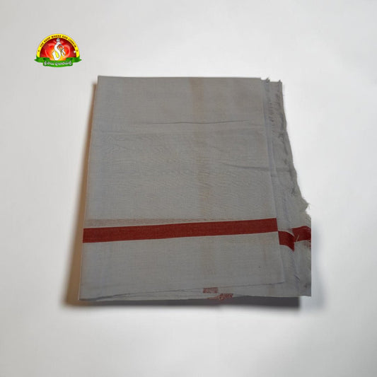White Pooja Towel – Traditional Cotton Towel for Pooja Purpose
