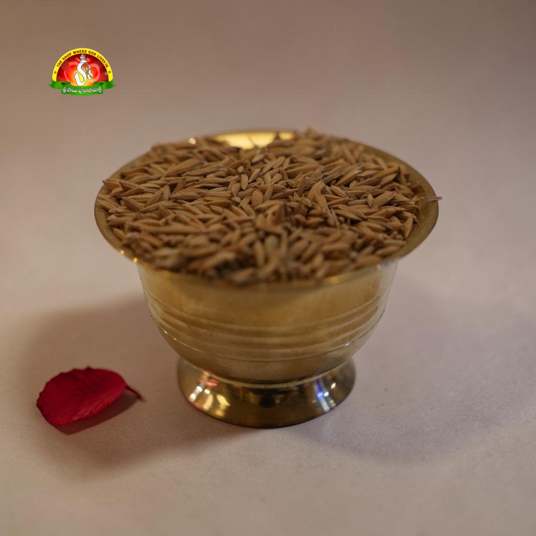 Pure Vadlu (Paddy / Unhusked Rice) for Pooja – Traditional & Auspicious