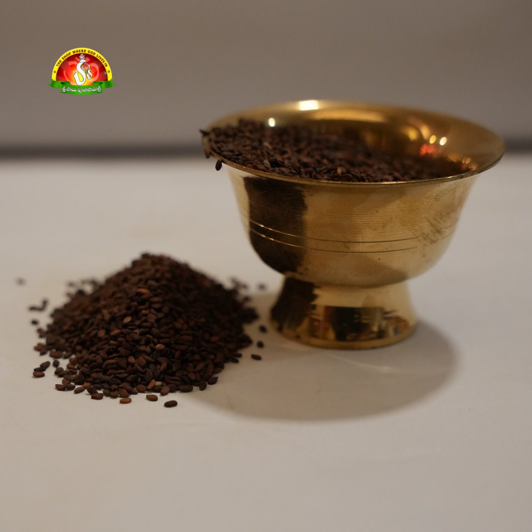 Premium Nalla Nuvvulu (Black Sesame Seeds / Til) – Pure for Pooja