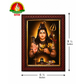 Lord Shiva Matte Finish Photo Frame 8.5 x 6.5 Inch – Premium Devotional Wall & Home Temple Frame