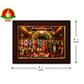 Srinivasa Kalyanam Matte Finish Photo Frame 8.5 x 6.5 Inch – Premium Devotional Wall & Home Temple Frame