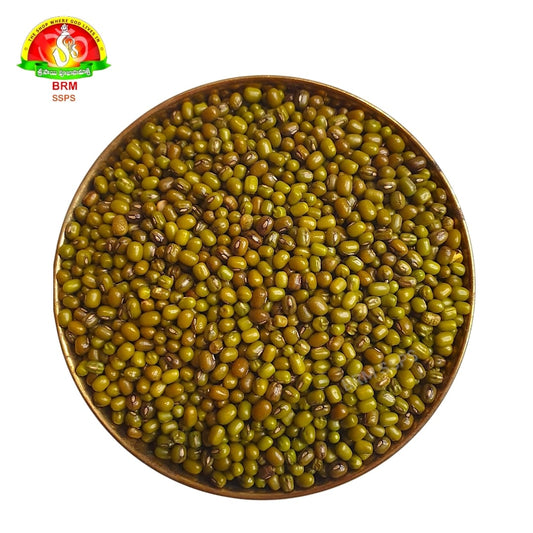 Premium Pesarlu (Green Gram / Moong Dal) – Pure for Pooja & Healthy Cooking