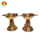 Premium Brass Star Deepam – 6cm Traditional Pooja Lamp