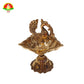 Brass Murga Deepam for Pooja & Home Temple – Traditional Brass Oil Lamp (8cm)