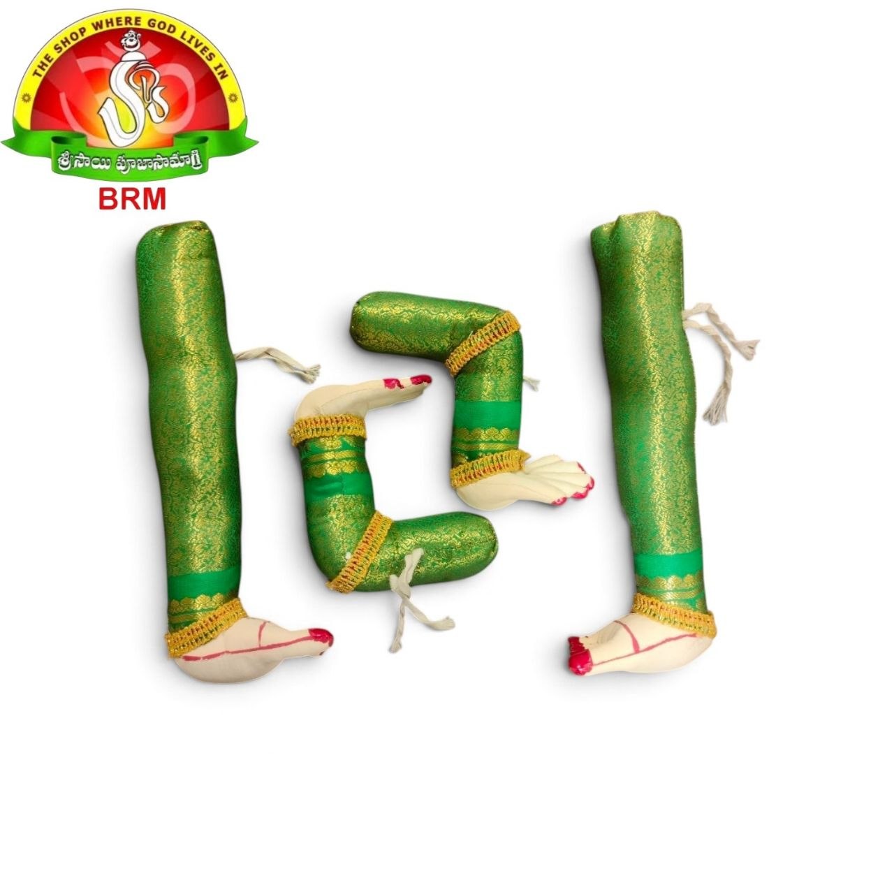 Cotton Fabric Goddess Hands & Legs Set | Varalakshmi Devi & Gowri Doll Alankaram