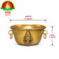 Brass Antique Balaji Lakshmi Bowl – Traditional Decorative Pooja Bowl
