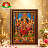 Goddess Lalitha Devi Matte Finish Photo Frame – 8 × 6 Inch