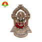 Pure Silver Plated Lakshmi Devi Idol for Pooja & Temple Decor