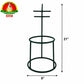 Metal Varalakshmi Pooja Stand - Goddess Decoration Stand