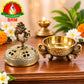 Brass Dhoop Stand – 6 Inch | Premium Incense Burner for Pooja