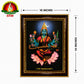 Rajashyamala Mata Matte Finish Photo Frame – 14 x 10 Inch | Divine Goddess Shyamala Wall Frame for Home Temple