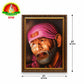 Mat Finish Shirdi Sai Baba Photo Frame