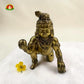 Laddu Gopal Antique Brass Idol for Home Temple – Premium Krishna Murti (7cm, 64g)