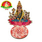 Ashtalakshmi Wooden Stand Set featuring the Eight Divine Forms of Goddess Lakshmi Devi's