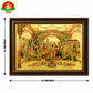 Srinivasa Kalyanam Gold Sheet Photo Frame – 14 × 10 Inch