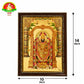 Balaji Gold Sheet Photo Frame with Fiber Glass –  (14×10 Inch)