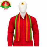 Red Kanduva for Durga Devi Dhicha Mala | Goddess Devi Alankaram Kanduva | Regular Size | Pooja & Festival Decoration