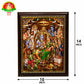 Ram Pattabhishekam Matte Finish Photo Frame – Waterproof (14×10 Inch)