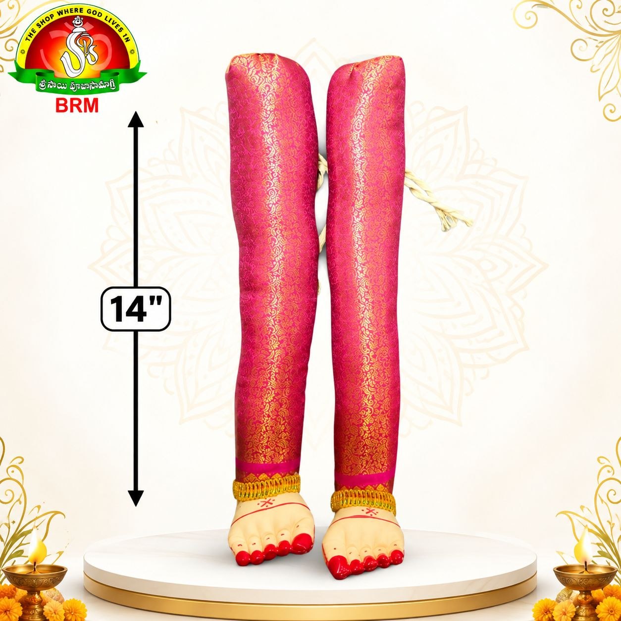 Cotton Fabric Goddess Hands & Legs Set | Varalakshmi Devi & Gowri Doll Alankaram