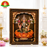 Mat Finish Lakshmi Devi Photo Frame
