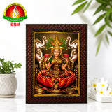 Lakshmi Devi Matte Finish Photo Frame 8.5 x 6.5 Inch – Premium Devotional Wall & Home Temple Frame