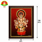 Shubhadristi Ganapati Matte Finish Photo Frame – Waterproof (14×10 Inch)