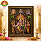 Mat Finish Lakshmi Narasimha Swamy Photo Frame
