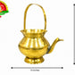 Brass Kamandalam – Traditional Pooja & Spiritual Water Pot | Multiple Sizes Available