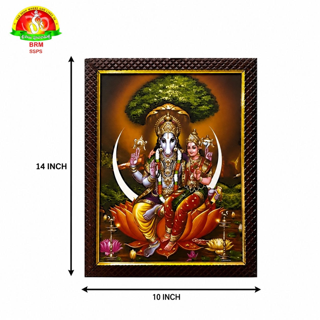 Varaha Matt Finish Photo Frame – Waterproof  (14×10 Inch)