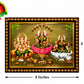 Ganesh, Saraswathi Mata & Lakshmi Devi Matte Finish Photo Frame – 8 × 6 Inch