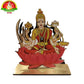 Ashtalakshmi Wooden Stand Set featuring the Eight Divine Forms of Goddess Lakshmi Devi