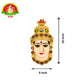 Thanjavur Fiber Ammavari Face with 1 Gram Gold Jewellery