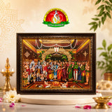 Srinivasa Kalyanam Matte Finish Photo Frame – 14 x 10 Inch | Lord Venkateswara Divine Wall Frame