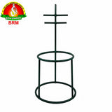 Metal Varalakshmi Pooja Stand - Goddess Decoration Stand