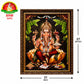 Mat Finish Lord Ganesha Photo Frame