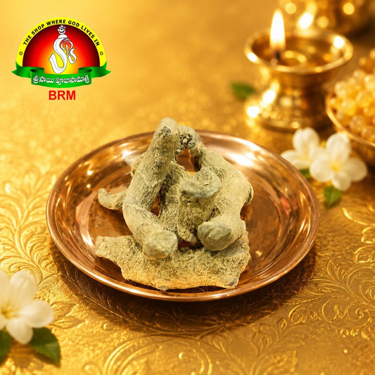 Nalla Pasupu (Black Turmeric) | Premium Sacred Black Turmeric for Pooja | 10gm