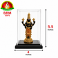 Gold Plated Lord Balaji Idol with Acrylic Box – Divine Tirupati Balaji Murti