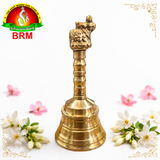 Brass Hand Bell for Pooja – Traditional Pooja Ghanti