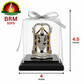 Silver Plated Tirupati Balaji Idol with Acrylic Box – Divine Blessings for Home & Office