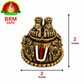 Gold Plated Balaji Padalu – Divine Tirupati Balaji Sacred Footprints