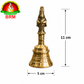 Brass Hand Bell (Pooja Ghanti) for Home & Temple