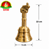 Brass Hand Bell (Pooja Ghanti)