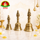 Brass Hand Bell (Pooja Ghanti) for Home & Temple