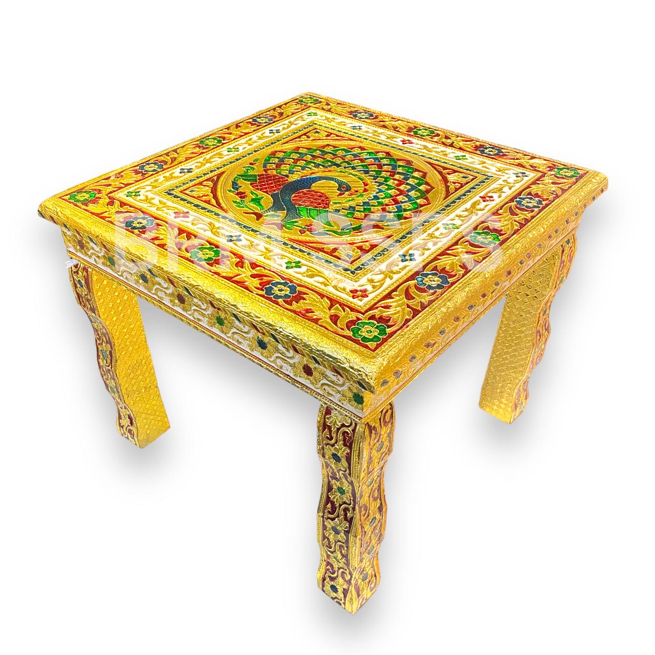Minakari Chowki (Hight Legs)